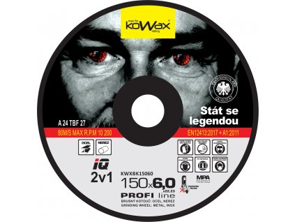 Brusný kotouč KOWAX IQ 2v1 150x6,0