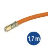 Plynová hadice 1,7 m s koncovkami 2x M9x0,75, Meva 4383
