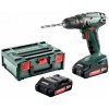METABO BS 18 (602207560) AkU. vrtací šroub. 18V 2x2,0Ah Li-Ion; Nabíječka SC 30; Plastový kufr