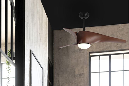 Osvetlenie s integrovaným ventilátorom