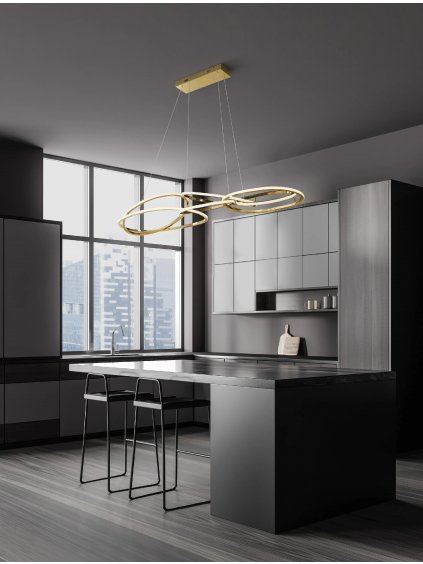 LED luster Nudos