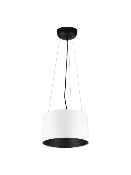 LED bielo-čierne dizajnové svietidlo Atil