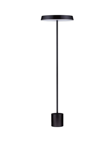 LED zeleno-čierna stojaca lampa Vetro