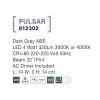 LED orientačné svetlo Novaluce Pulsar 812302
