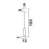 LED luster Gea 2