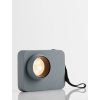 LED stmievateľná sívá stolná lampa Kedros 2