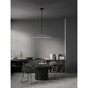 LED čierno-moca hnedé moderné svietidlo Polifemo 40
