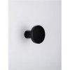 LED čierne svietidlo na stenu Nano 15