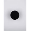 LED čierne svietidlo na stenu Nano 15