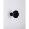LED čierne svietidlo na stenu Nano 15