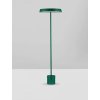 LED zeleno-čierna stojaca lampa Vetro
