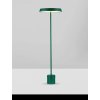 LED zeleno-čierna stojaca lampa Vetro