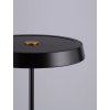 LED zeleno-čierna stojaca lampa Vetro