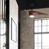 LED stropný ventilátor Novaluce Breeze