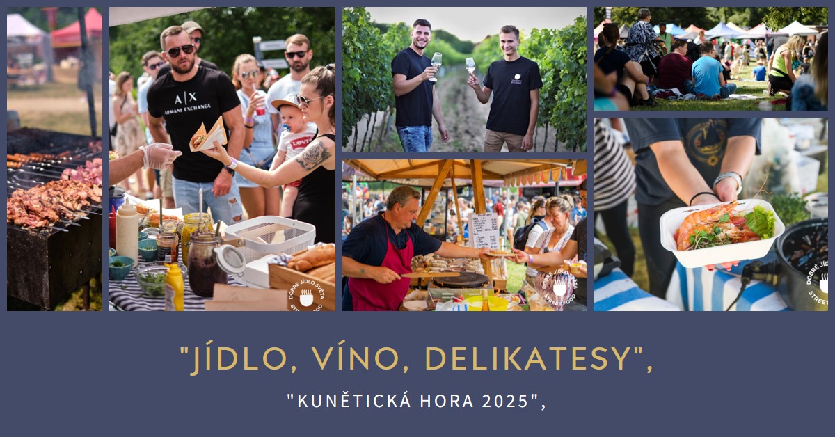 25.4.2026 Jídlo, víno, delikatesy Kunětická hora 2026