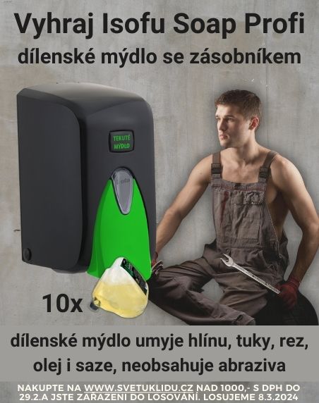 Soutěž na únor - Isofa dílenské mýdlo se zásobníkem