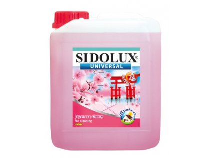 SIDOLUX UNIVERSAL SODA POWER JAPANESE CHERRY 5000 ml cistici prostredek univerzalni 5l