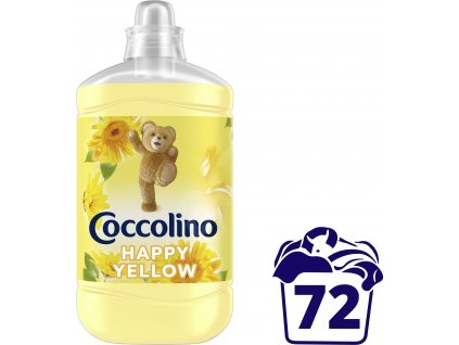 Avivaz Coccolino ling lastinh Happy Yellow pomeranc s jasmínem 1800 ml svet uklidu