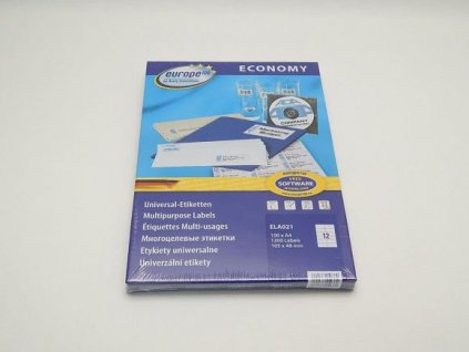 Print etikety A4 105x48mm,