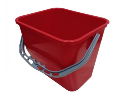 kbelík na uklidovy vozik cerveny 13l