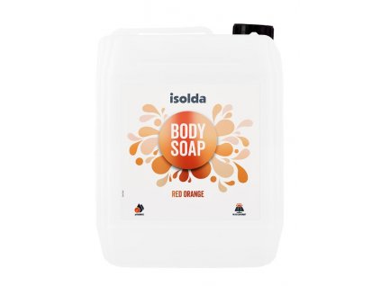 ISOLDA Red orange body soap kanystr
