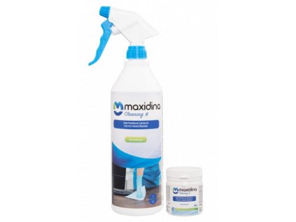 Maxidina Cleaning N kit (1xaplikacni lahev+10x sacek5g) A21001