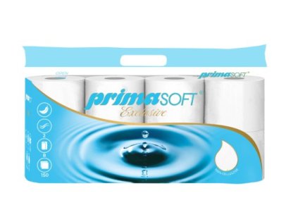 Toaletni papir Primasoft Exclusive bal. 8ks 2 vr. cel. 150 útr. 050330