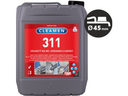 Cleamen 311 zasadity WC 5l