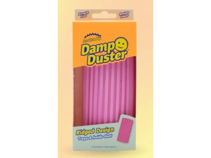 Scrub Daddy Houbicka na utirani prachu Damp Duster ruzova