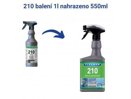 CLEAMEN 210 gastron proti silné mastnotě 1l  výroba ukončena