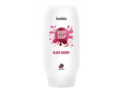 Isolda black cherry.body soap 500ml