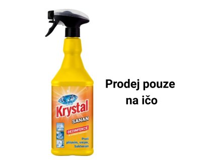 KRYSTAL Sanan proti plísním, virům a bakteriím rozprašovač 1,1Kg