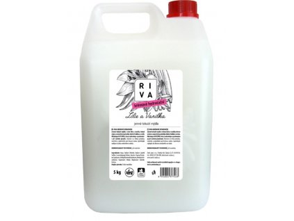 RIVA tekute mydlo lilie vanilka 5l