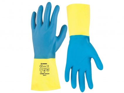 2435 rukavice chem touch latex l