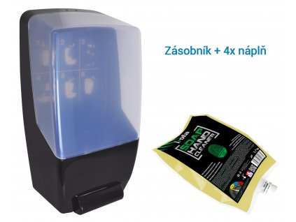 Isofa group soap davkovac + naplne zelena bceshop