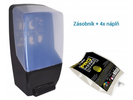 Isofa group hard pro davkovac + naplne zluta bceshop