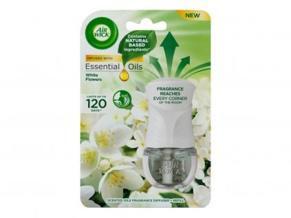 5075 4 airwick essential oils elektricky osvezovac vzduchu strojek a napln 19ml white flowers