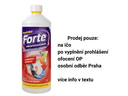 Forte Professional čistič odpadů 1l