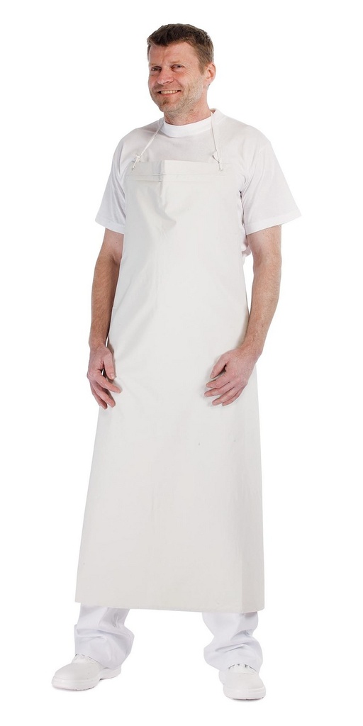 Zástěra s laclem Bianca apron 03130010 White