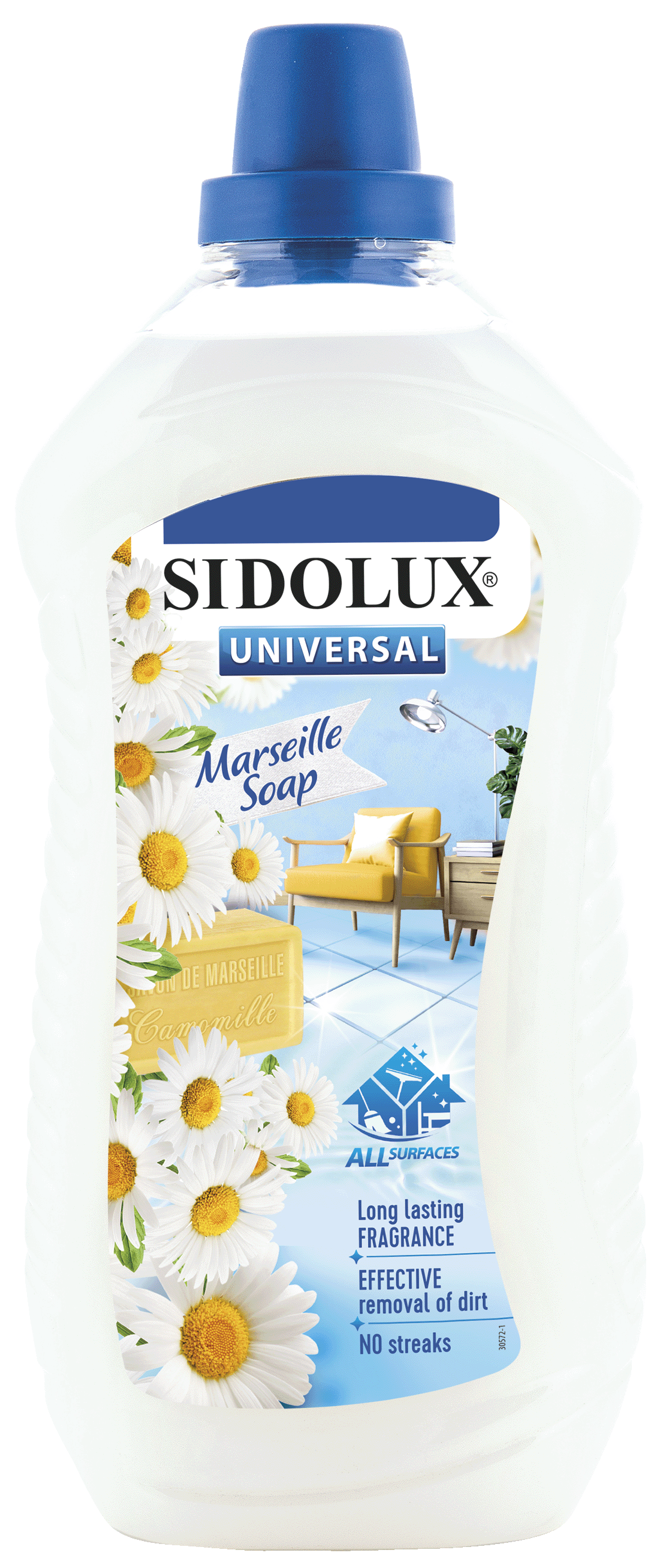 Levně SIDOLUX Universal Soda Power s vůní Marseillské mýdlo 1 L