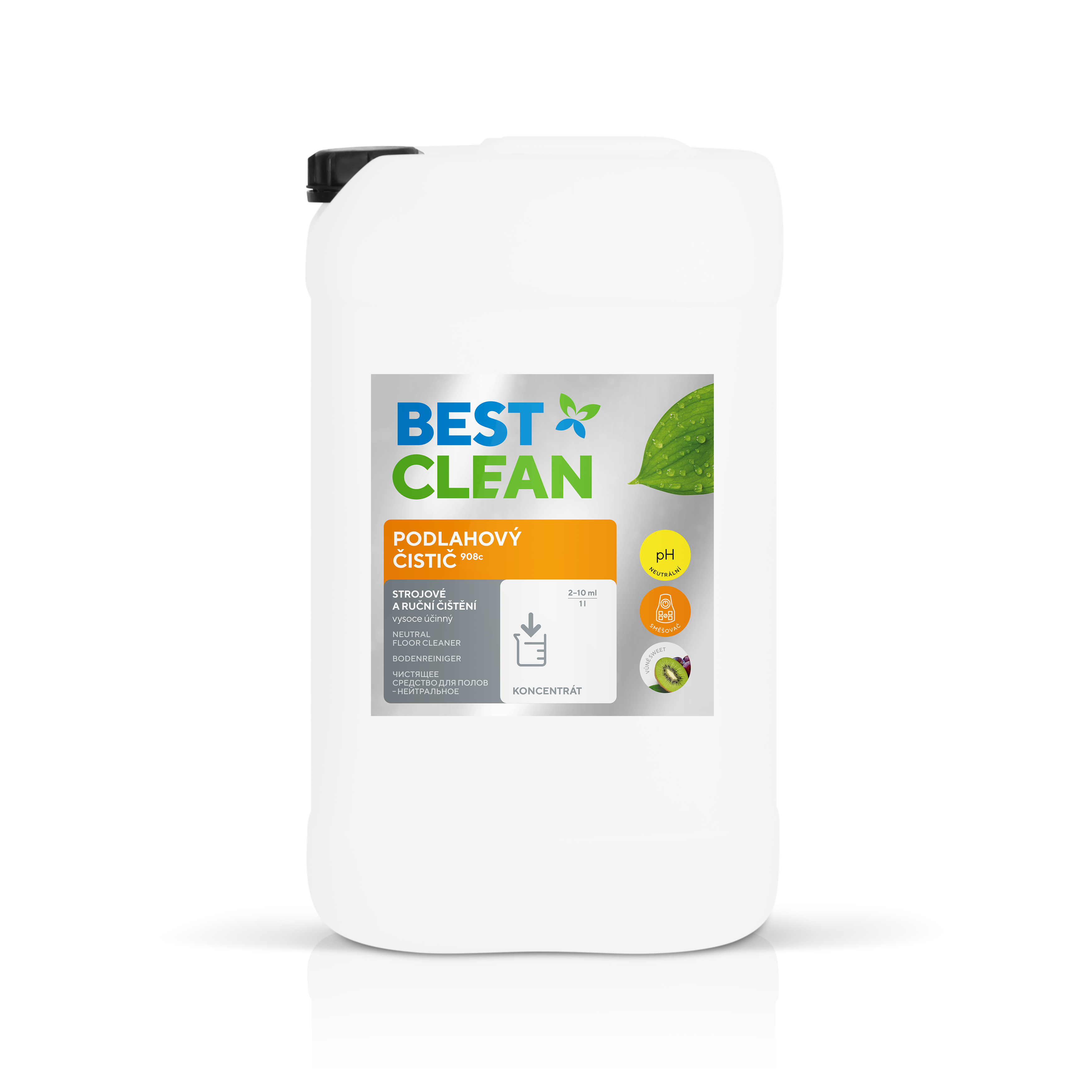 BestClean Podlahový čistič pěnivý 25L Sweet Fruit BCK PCSS25