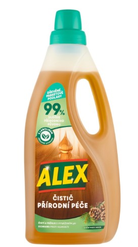 Levně ALEX čistič EXTRA péče 99% přírodní péče dřevěné a parketové podlahy 750ml