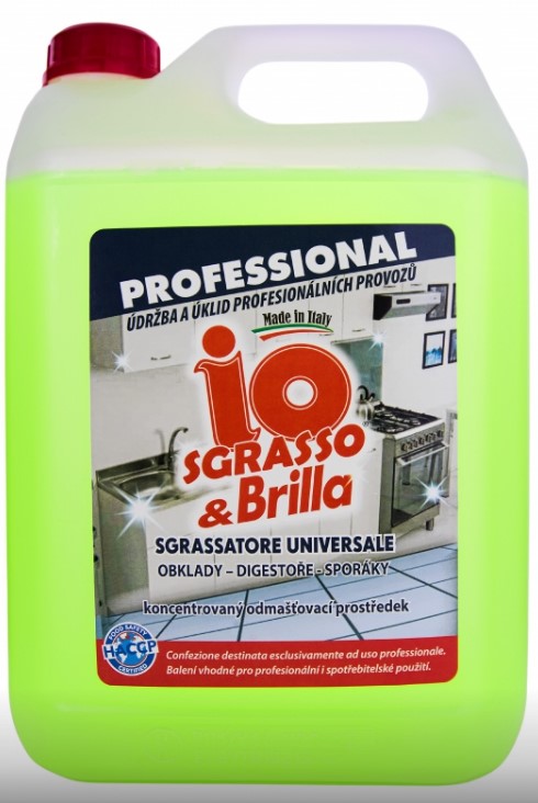 IO SGRASSO & BRILLA 5l odmašťovač