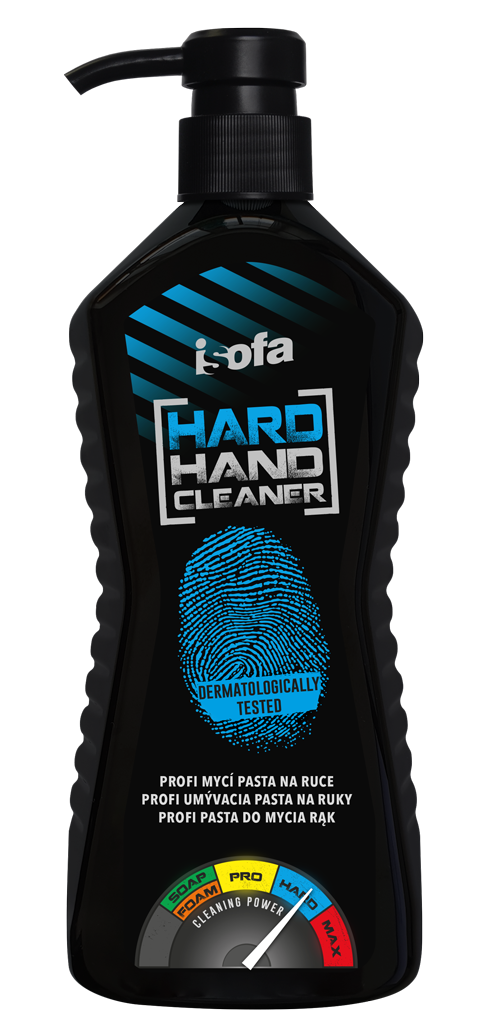 ISOFA Hard 700g X - profi tekutá pasta na ruce s pumpičkou modrá