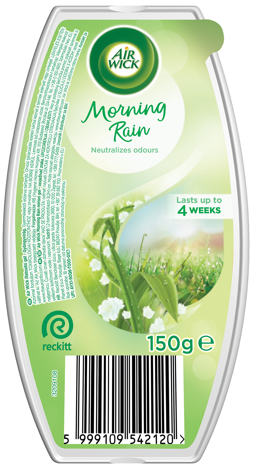 Air Wick osvěžovač gel 150g Ranní rosa