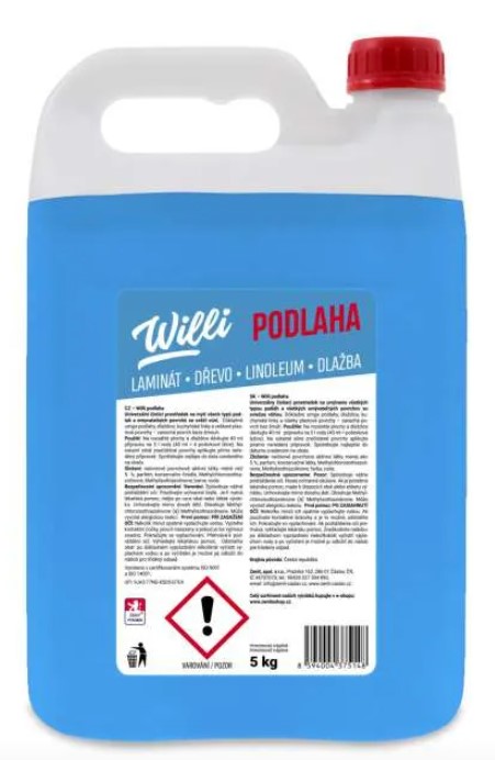 Čisticí prostředek na podlahy Willi -  5 kg