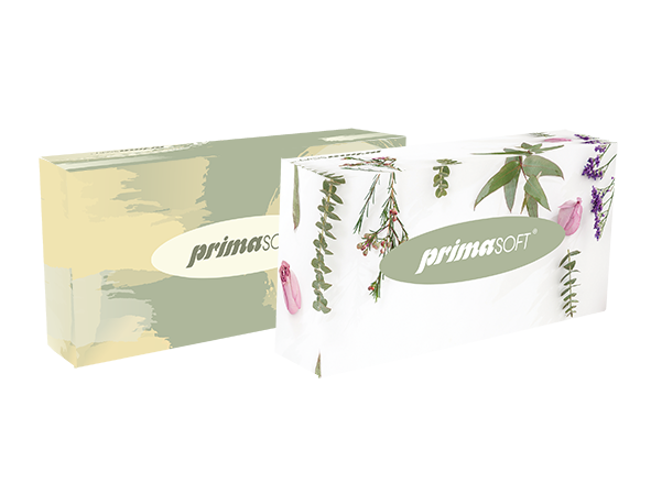 Primasoft Papírové kapesníčky - 2vrstvé, 200 ks