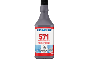 CLEAMEN 571 concentrate širokospektrální dezinfekce a mytí povrchů, podlah 1 L