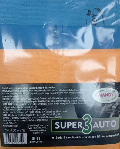 Mandy autokosmetika Super 3 Auto