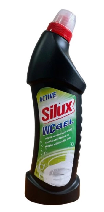 SILUX WC gel Active rez a vodní kámen - lesní 750ml